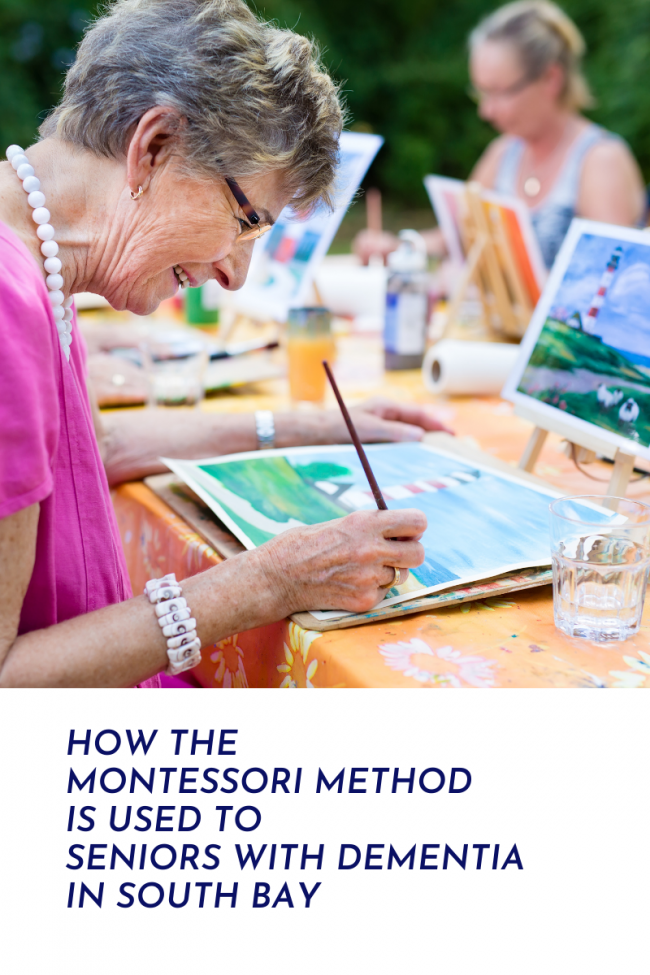 How The Montessori Method Is Used To Seniors With Dementia in South Bay