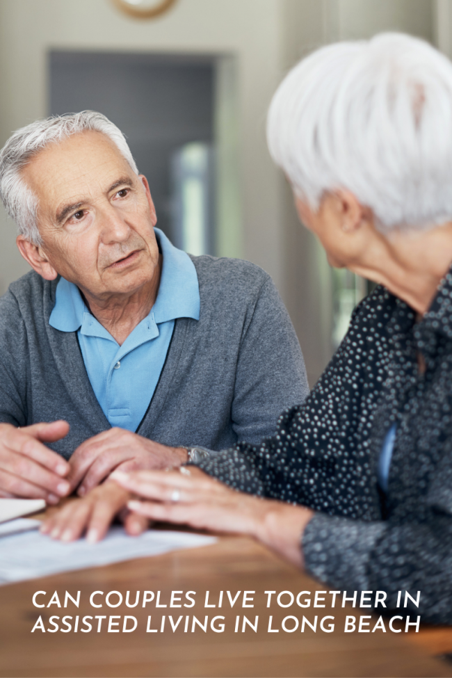 Can Couples Live Together in Assisted Living in Long Beach