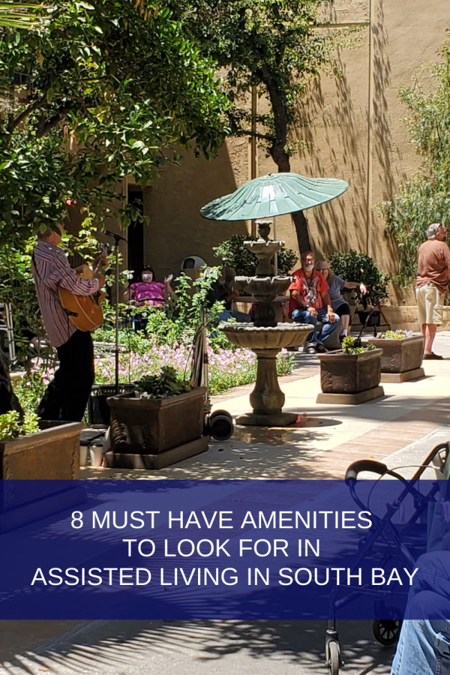 8 Must Have Amenities To Look For in Assisted Living in South Bay